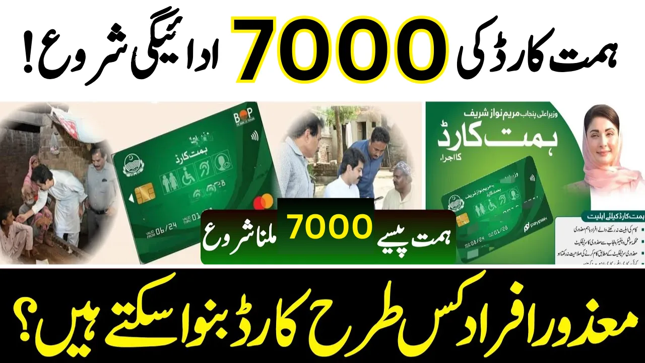 Punjab Himmat Card Payment 2025: Rs. 7,500 Relief Begins Soon – All You Need to Know
