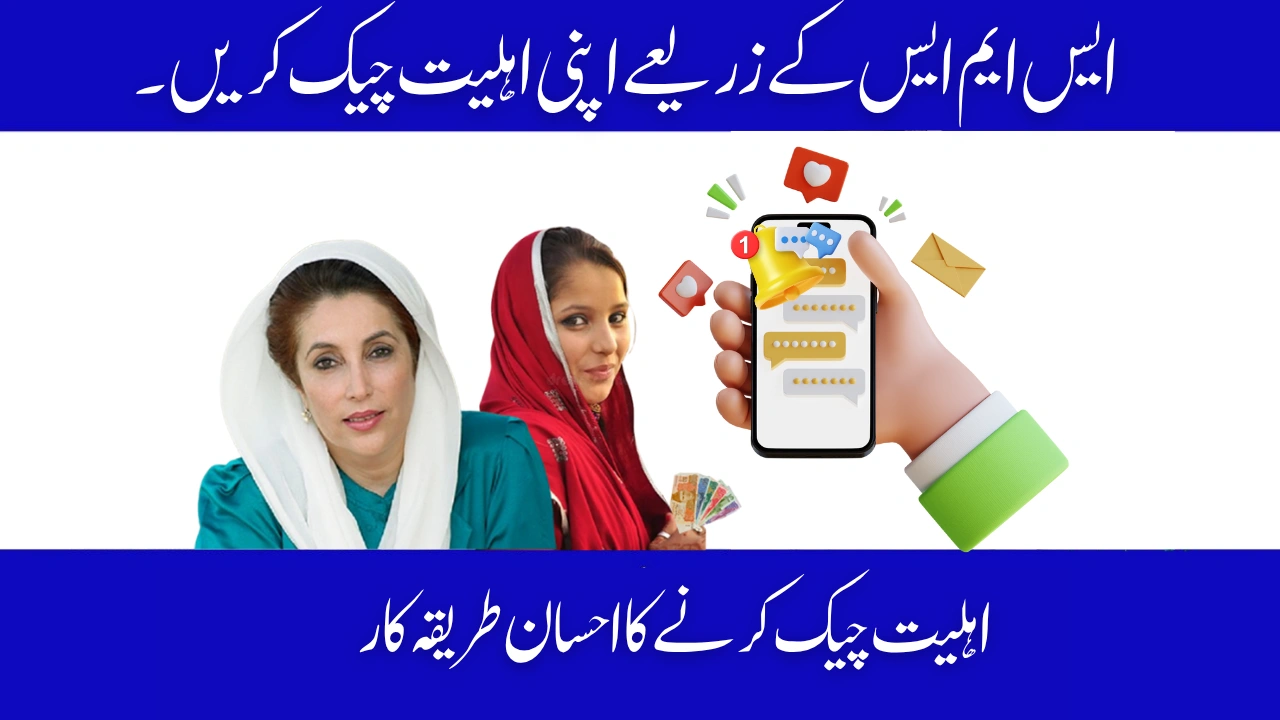 Check BISP 8171 June 2025 Eligibility from Home via SMS