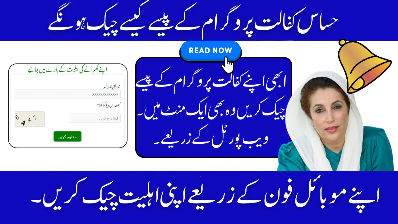 Check Your Ehsaas 8171 June Payment