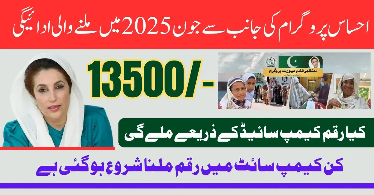 Ehsaas 8171 June 2025 Payment