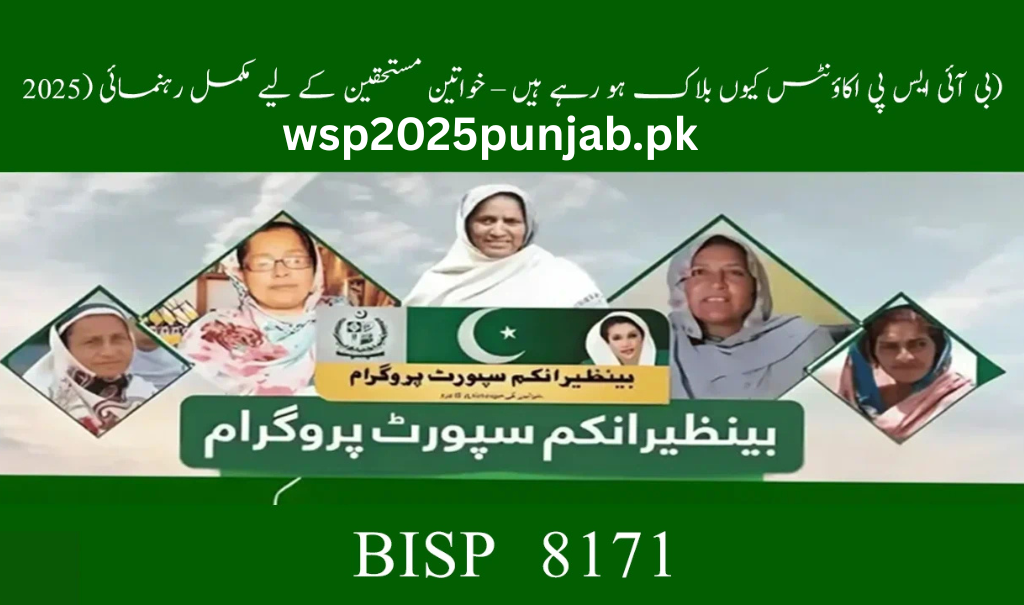 BISP Accounts Blocked in 2025 – Why It’s Happening & What Women Should Do Now