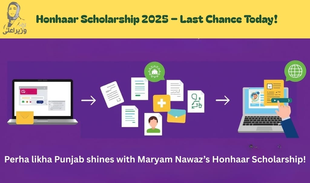 Quick Steps to Apply Online Honhaar Scholarship 2025