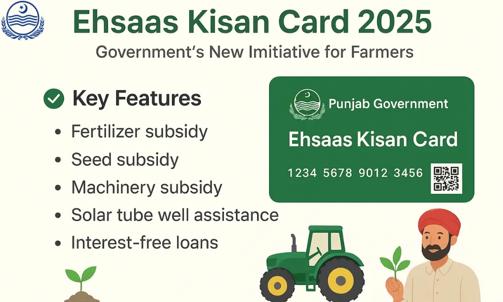 Ehsaas Kisan Card 2025