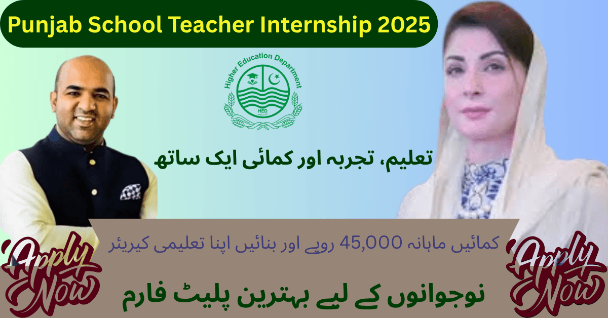 Punjab School Teacher Internship Phase 2 2025