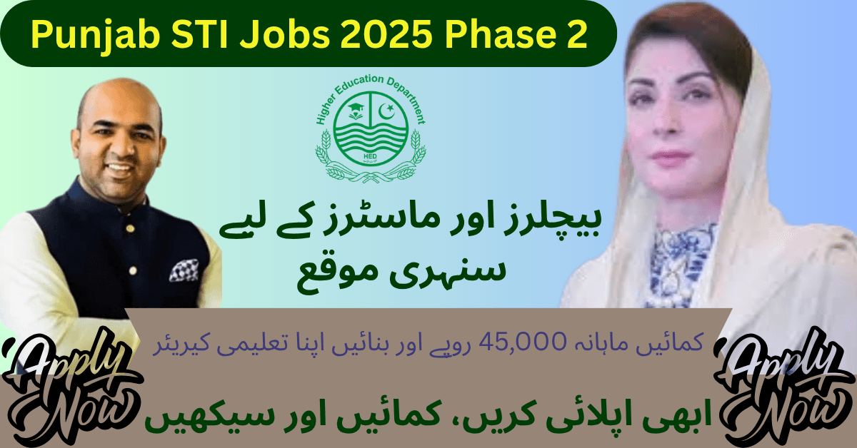 Punjab STI Jobs 2025 Phase 2