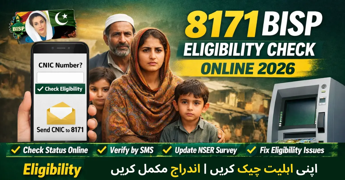 8171 BISP eligibility check online 2026