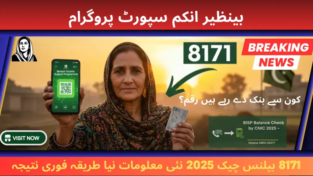BISP Balance Check by CNIC 2025 — Latest Update, Eligibility & Full Bank List