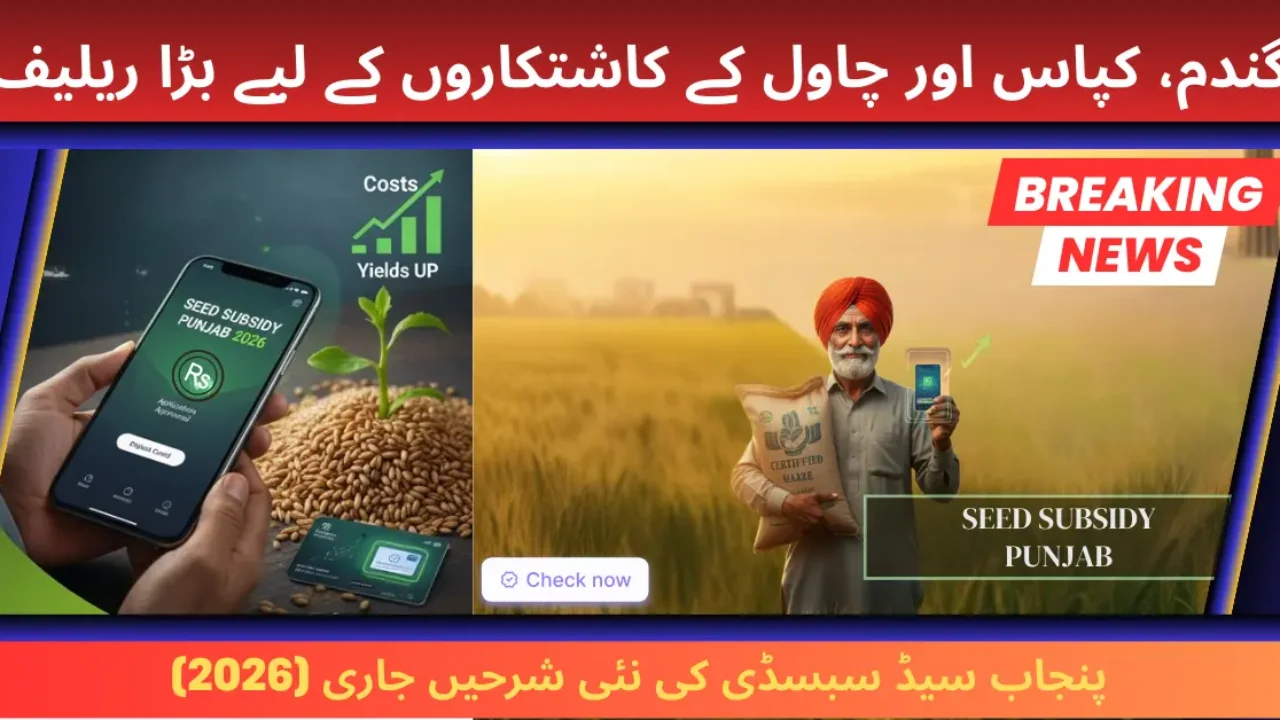 Seed Subsidy Punjab News – Big Price Update & Fresh Govt Announcement