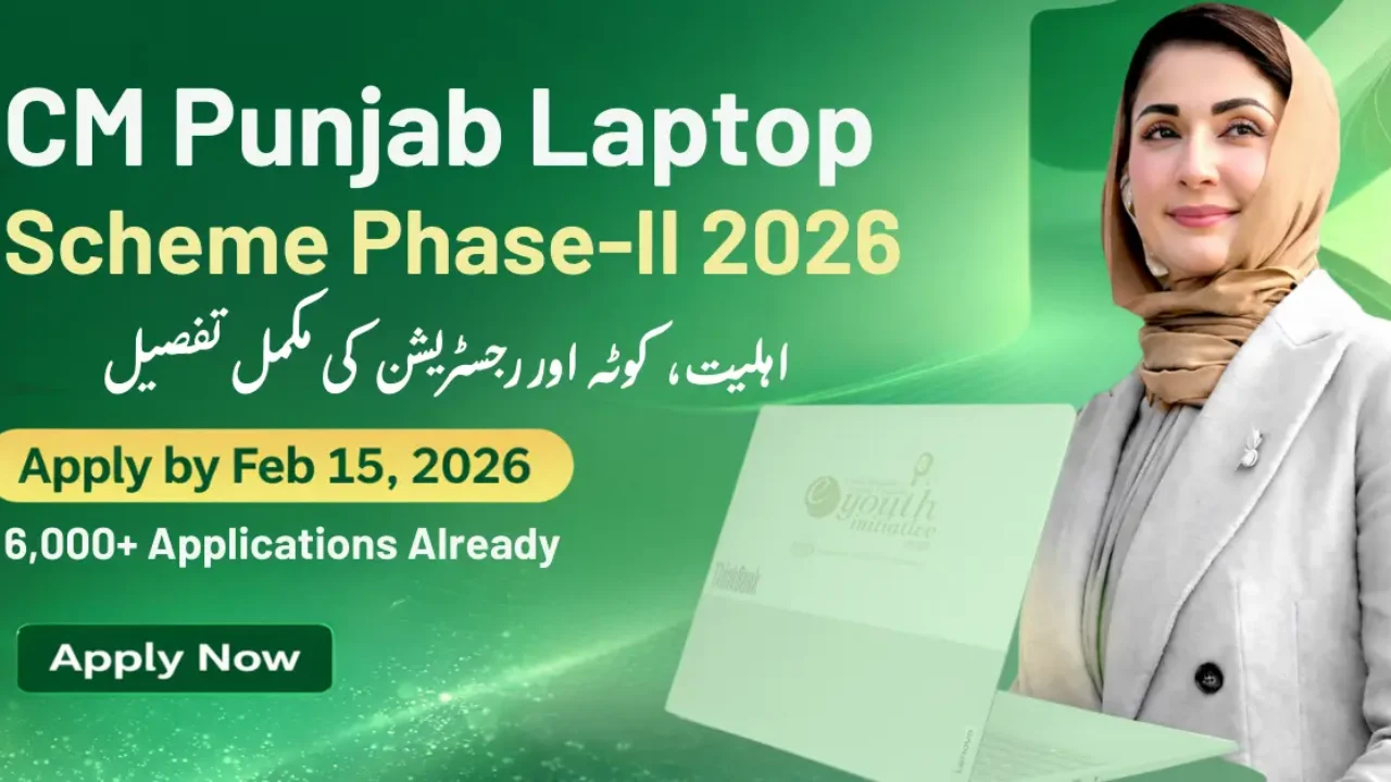 CM Punjab Laptop Scheme Phase-II 2026: Eligibility, Apply Date & Complete Details